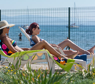 Résidence de vacances au bord de la plage de la Capte à Hyères