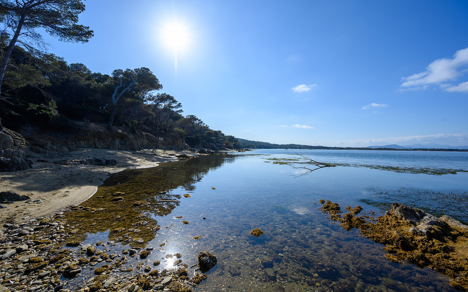 Emplacement pour une photographie de la presqu’île de Giens