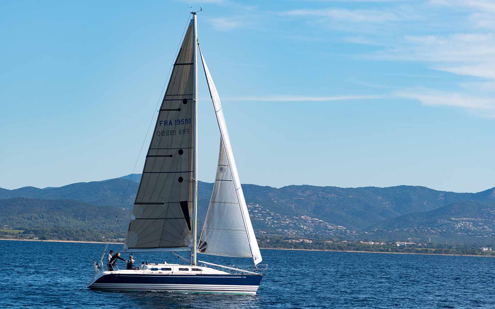 Emplacement pour une photographie de loisirs nautiques
